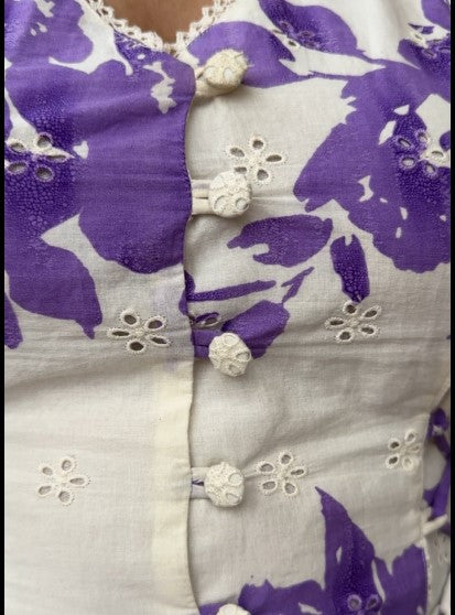 Amethyst Bloom Top