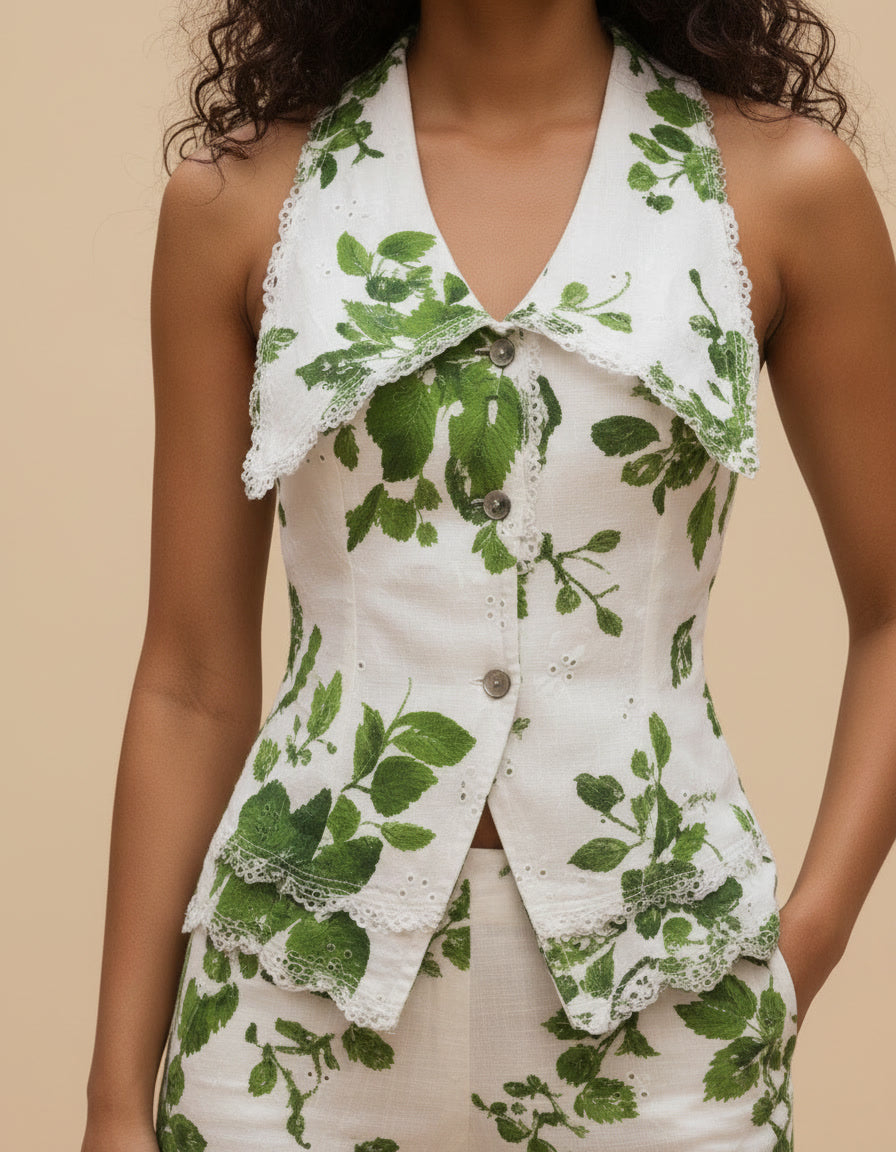 Jade Bloom Co-ord Set